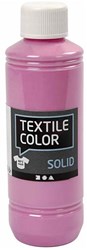 Creativ Company Textilfarbe rosa - deckende Stofffarbe 250ml