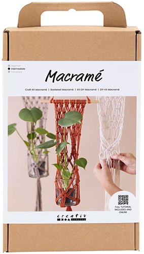 Creativ Company CC Starter Set Makramee-Pflanzenhänger