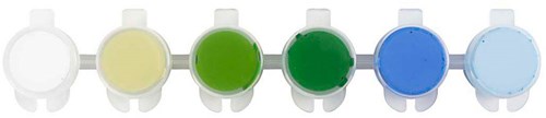 Creativ Company Acrylfarben Set Blau Grün Harmonie 6x5 ml Malen-3