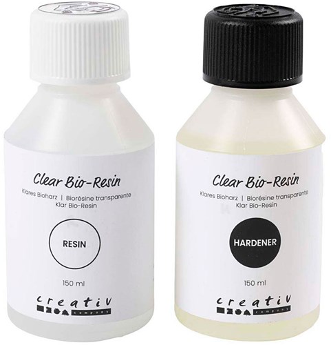 Creativ Company Bio-Harz transparentes Gießmaterial 2x150 ml für Dekoration-2