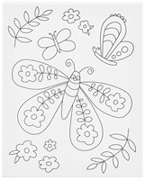 Creativ Company Malleinwand Schmetterling 24x30 cm - kreatives Spielzeug-2