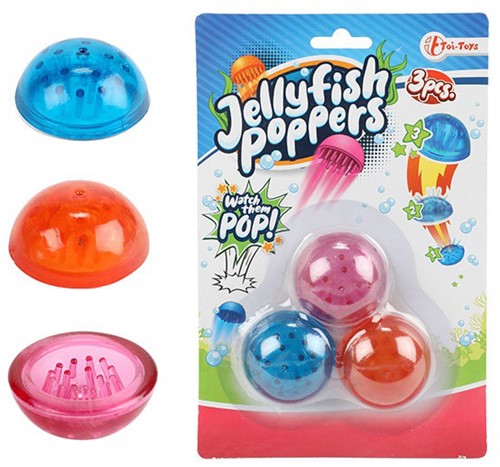 3 Plopper-Quallen auf Blisterkarte 35339A