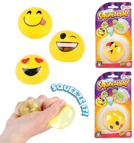 Squeeze-Ball-Emoji auf krt 6ass. 35249