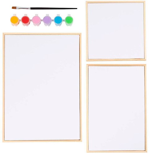 Creativ Company Leinwand Malset bunt für Kinder und Erwachsene-2