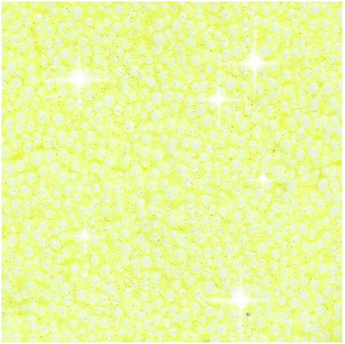 Foam Clay Modelliermasse Glitzer Gelb 35g Bastelmaterial-2