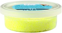 Foam Clay Modelliermasse Glitzer Gelb 35g Bastelmaterial-3
