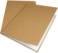 Creativ Company Notizbuch A4 liniert Naturpapier 80 Blatt-2