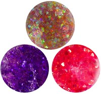 Creativ Company Modelliermasse Sequin Clay lila rosa 3x60g Basteln-3