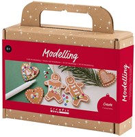 Creativ Company Modellierset Silk Clay Weihnachtsdeko Bastelset-3