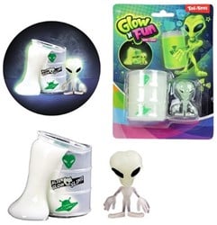 Glow N Fun Olievat met Glow in te Dark Slijm Alien