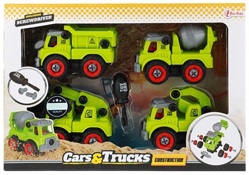 4 Cars LKW-Baufahrzeuge 72398A