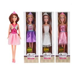 Lauren Teenager-Puppe + Diadem + Partykleid 04826