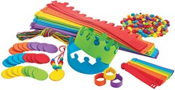 Colorations Schaumstoff Schmuck Bastelset - 72 kreative Projekte für Kinder