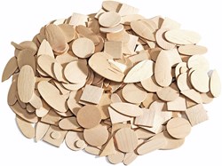 Colorations Holz Mosaik Spielzeug Set - 1000 Stück geometrische Formen