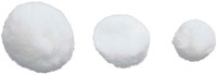 Colorations - Pom Poms Wit, 100st.-3