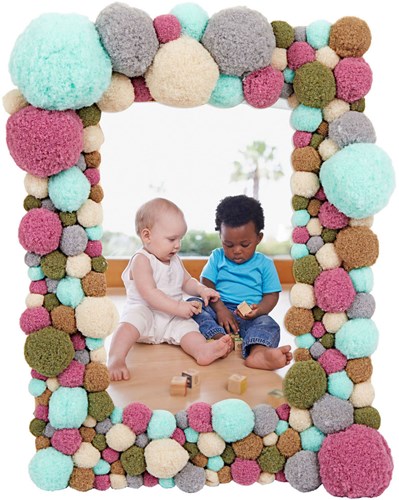 Colorations - Bastel Pom Poms natürliche Töne und Farben 300 Stück-3