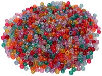 Colorations Pony Perlen Glitter Set - 1000 Stück Bastelperlen Multi-2