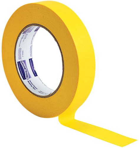 Colorations Abdeckband gelb 2,5 cm - Bastelband Tape