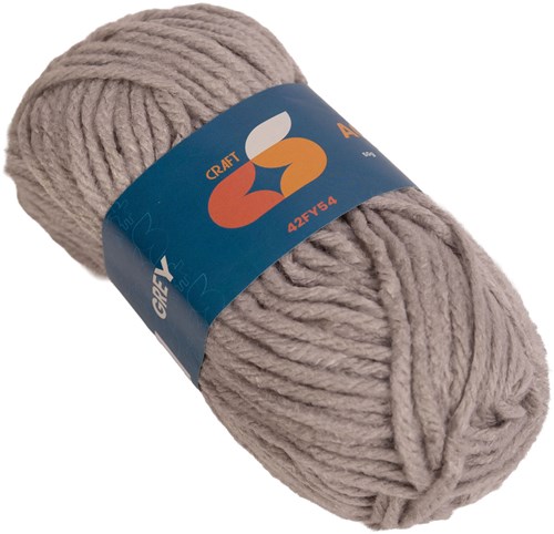 Colorations Acrylgarn grau 4 mm 50g Basteltextil kreativ