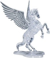 HCM Kinzel 3D Puzzle Pegasus - Kristall, Lernspielzeug, 42 Teile