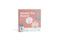 Mozaiek pin bord Holzspielzeug kreatives Spiel pädagogisch mehrfarbig
