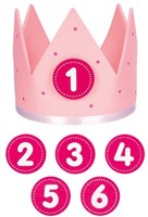 GOKI Geburtstagskrone – Pink