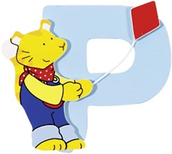 Goki Holzbuchstabe P Kinderzimmer Dekoration
