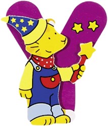 Goki Holzbuchstabe Y Dekoration für Kinderzimmer Wand