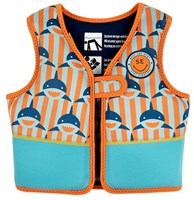 Swim Essentials Schwimmweste Kinder Hai-Design 2-3 Jahre orange-blau
