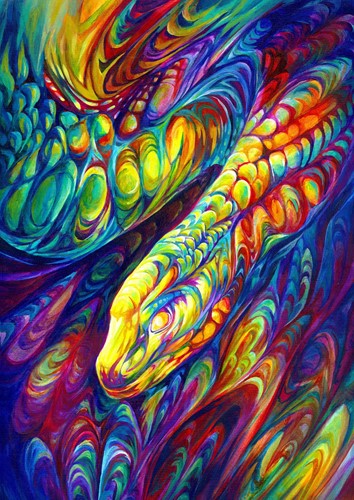 Enjoy Puzzle Regenbogen-Schlange (1000)