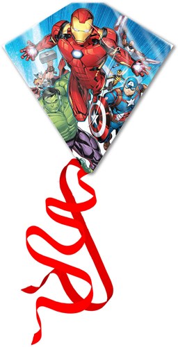 Eolo Drachen Marvel Avengers Kinderdrachen mit Griff und Leine