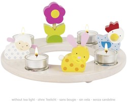 Goki Kerzenhalter - dekorativer Ring für Ostern und Weihnachten