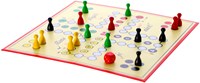 Jumbo Brettspiel Mensch ärgere Dich Nicht Original Klassiker Holzfiguren-2