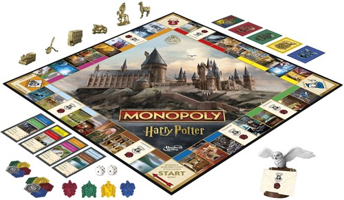 Hasbro Monopoly Harry Potter Brettspiel - Magisches Familienspiel-2