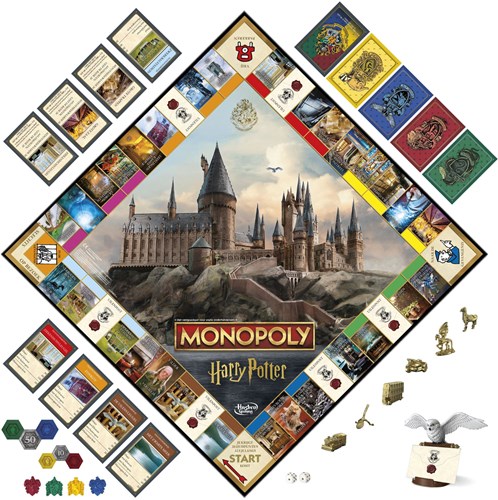 Hasbro Monopoly Harry Potter Brettspiel - Magisches Familienspiel-3
