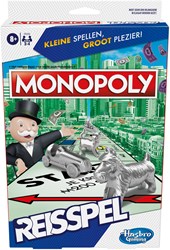 Hasbro Monopoly Reisespiel - kompaktes Brettspiel für unterwegs