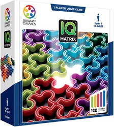 Smart Games IQ Matrix Denkspiel Display 8 Stück - 120 Herausforderungen