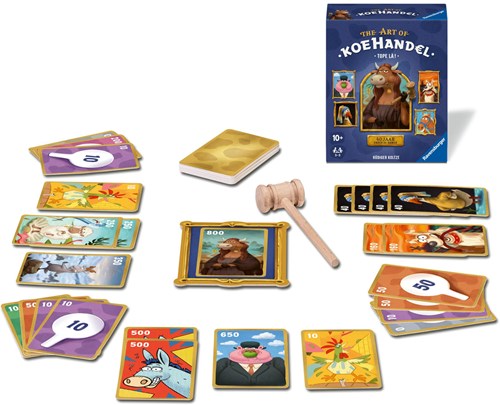 Ravensburger Kartenspiel Kuhhandel 40 Jahre Jubiläumsausgabe Kunst Kühe-2