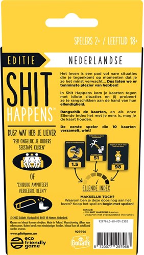 Goliath Kartenspiel Shit Happens 18+ Partyspiel Pocket Edition-3