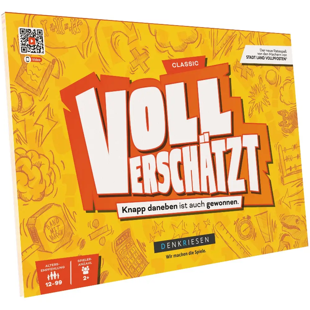 Vedes Brettspiel VOLL VERSCHÄTZT! Classic Edition Schätzspiel