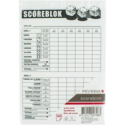 Verona Scorebloks 100 Blatt 2711