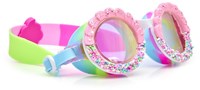 Bling2O Schwimmbrille für Kinder - bunte Schwimmbrille mit Cupcake-Motiv für Wassersport