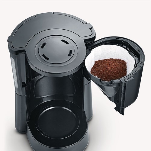 Severin Kaffeemaschine matt schwarz 1000W - Filterkaffeemaschine-2