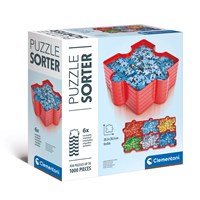Clementoni Puzzle Zubehör Puzzle Sorter 6-teilig stapelbare Schalen