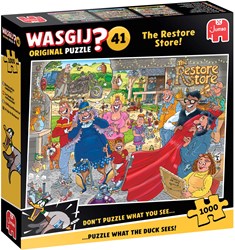 Jumbo Puzzle Wasgij Original 41 - The Restore Store - 1000 Teile
