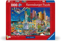 Ravensburger Puzzle Fleroux Las Vegas - 1000 Teile Stadtpuzzle