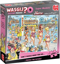 Jumbo Puzzle Wasgij Retro Destiny 9 Super Models 1000 Teile Cartoon