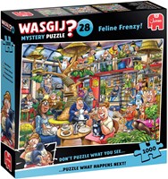 Jumbo Puzzle 1000 Teile Wasgij Mystery 28 Katzen und Mäuse Spiel Jigsaw