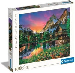 Clementoni Puzzle Alpine Lake, 6000 Teile.
