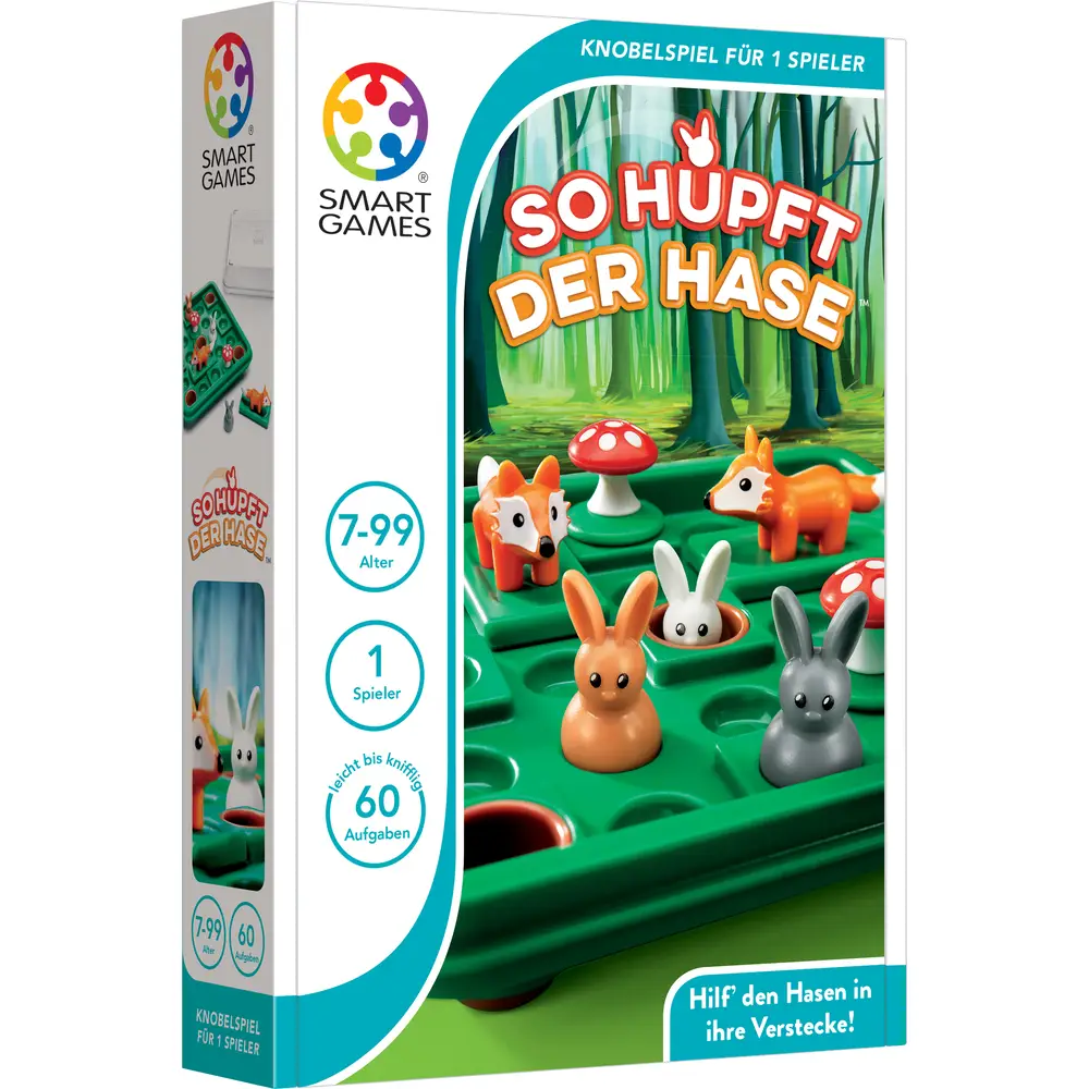 Smart Games springendes Strategiespiel So hüpft der Hase für Kinder